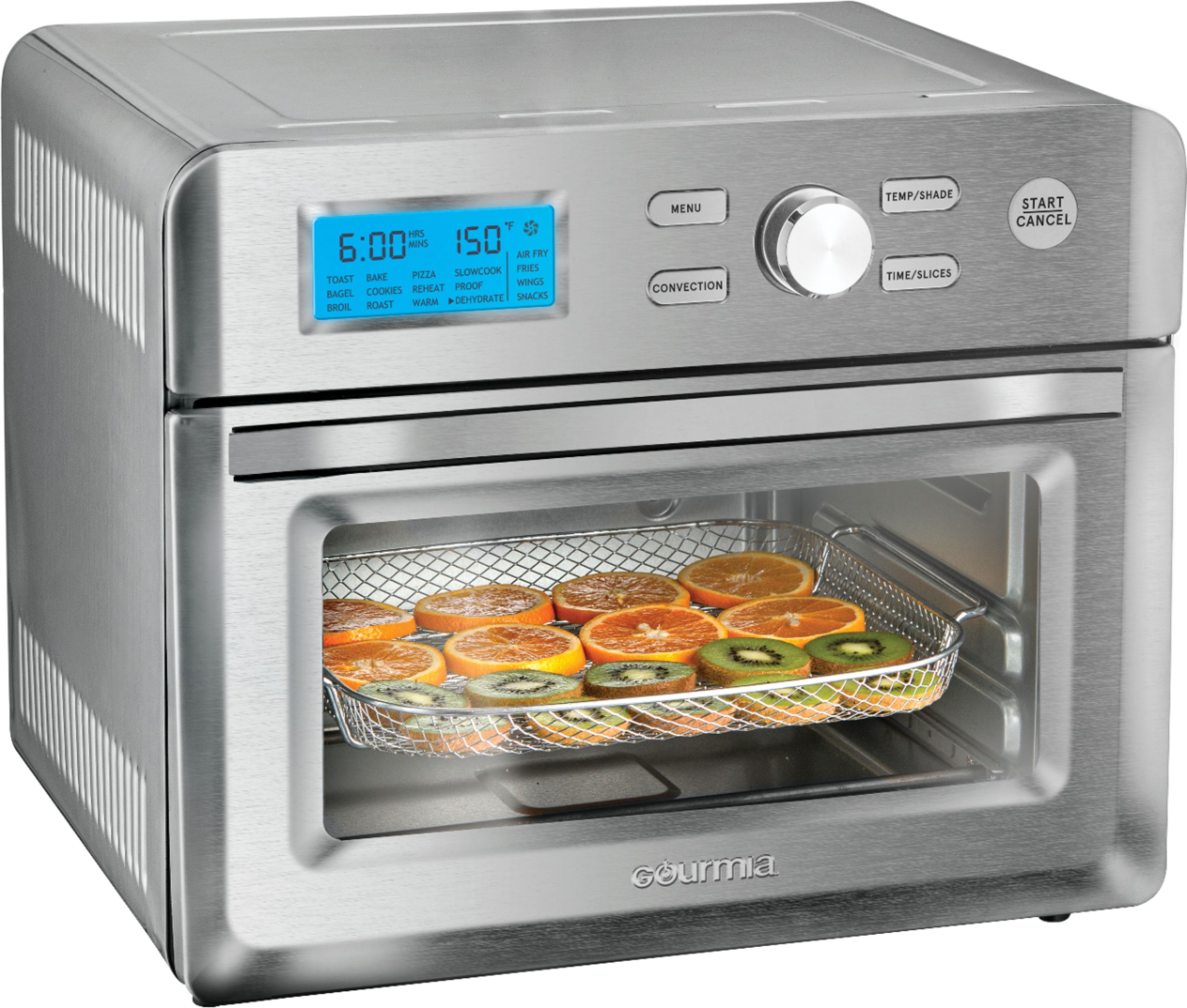 Gourmia Digital Stainless Steel Toaster Oven Air Fryer