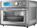 Left. Gourmia - 16-in-1 Digital Air Fryer Toaster Oven - Stainless Steel.