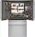 Alt View 1. Café - 27.6 Cu. Ft. 4-Door French Door Refrigerator, Customizable - Brushed Stainless Steel.
