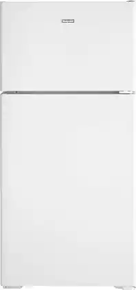 Hotpoint - 15.6 Cu. Ft. Top-Freezer Refrigerator with LED Interior Lighting - White