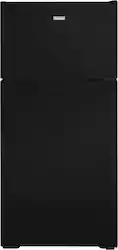 Hotpoint - 15.6 Cu. Ft. Top-Freezer Refrigerator with LED Interior Lighting - Black - Front_Zoom