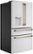 Angle Zoom. Café - 27.6 Cu. Ft. 4-Door French Door Refrigerator - Matte White.