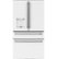 Alt View 37. Café - 27.6 Cu. Ft. 4-Door French Door Refrigerator, Customizable - Matte White.