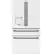Alt View 39. Café - 27.6 Cu. Ft. 4-Door French Door Refrigerator, Customizable - Matte White.