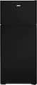 Hotpoint - 28 in. Wide 17.5 Cu. Ft. Top-Freezer Refrigerator with LED Interior Lighting - Black