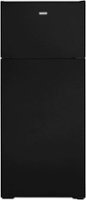 Hotpoint - 17.5 Cu. Ft. Top-Freezer Refrigerator - Black - Front_Zoom