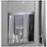 Alt View 5. GE Profile - 27.9 Cu. Ft. 4-Door French Door Smart Refrigerator with Door-In-Door - Stainless Steel.