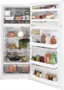 Alt View 1. GE - 17.5 Cu. Ft. Top-Freezer Refrigerator - White.