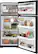 Alt View 1. GE - 17.5 Cu. Ft. Top-Freezer Refrigerator - Black.
