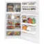 Alt View 1. GE - 16.6 Cu. Ft. Top-Freezer Refrigerator - White.