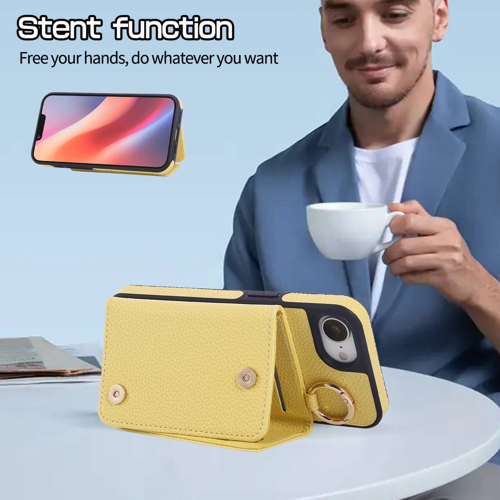 Stent function  
Free your hands, do whatever you want