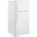 Angle. GE - 15.6 Cu. Ft. Top-Freezer Refrigerator - White.