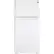 Front. GE - 15.6 Cu. Ft. Top-Freezer Refrigerator - White.
