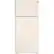 Front. GE - 16.6 Cu. Ft. Top-Freezer Refrigerator - Bisque.