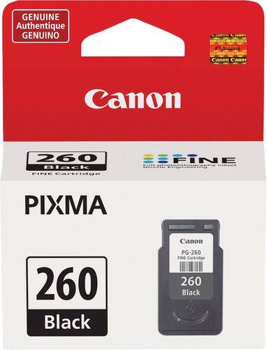 Canon PG-260 Single Ink Cartridge - Black (3707C005)