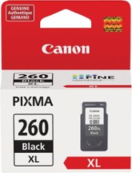Canon - 260XL High-Yield Ink Cartridge - Black - Front_Zoom