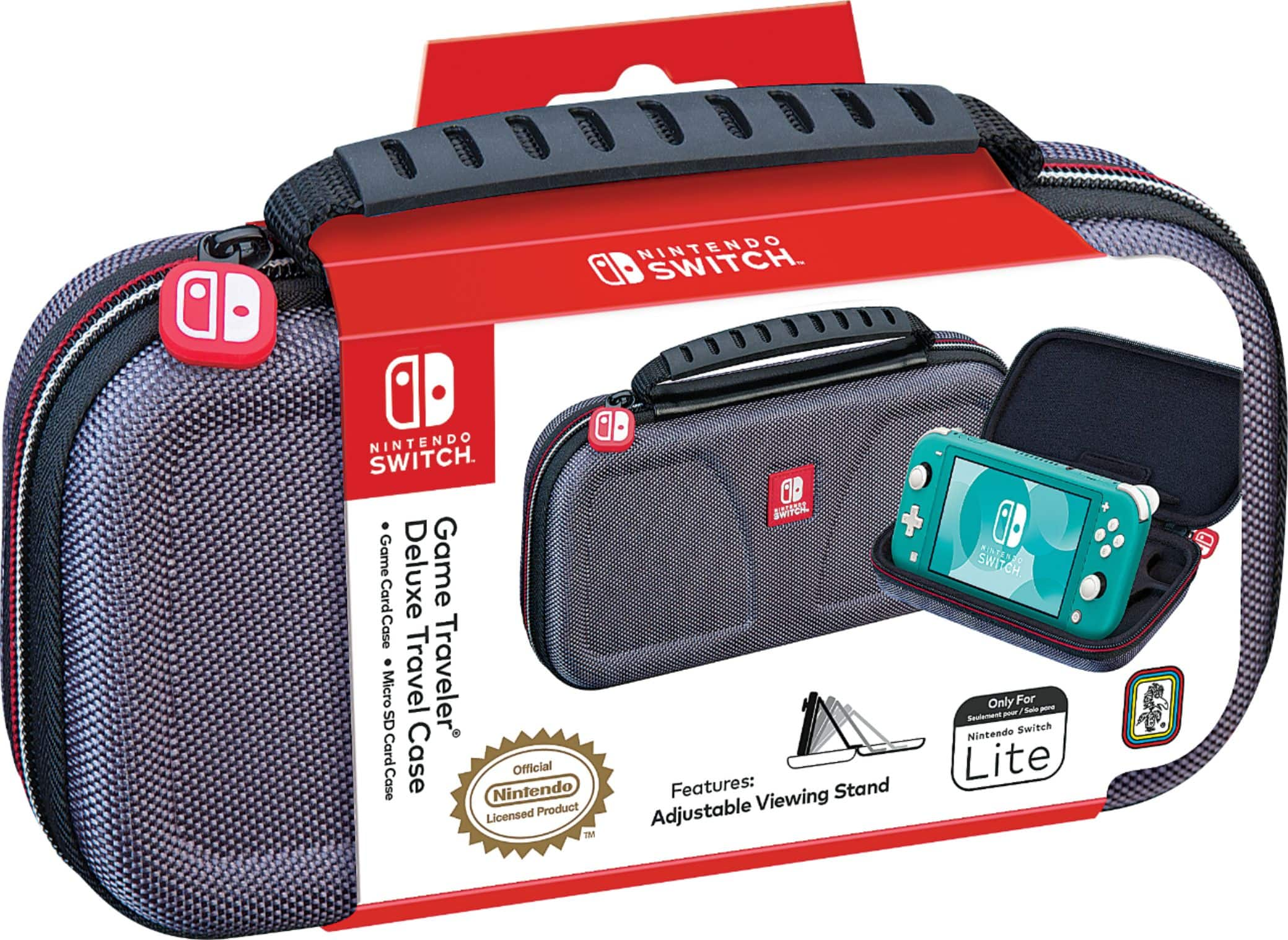 Nintendo switch lite travel on sale case