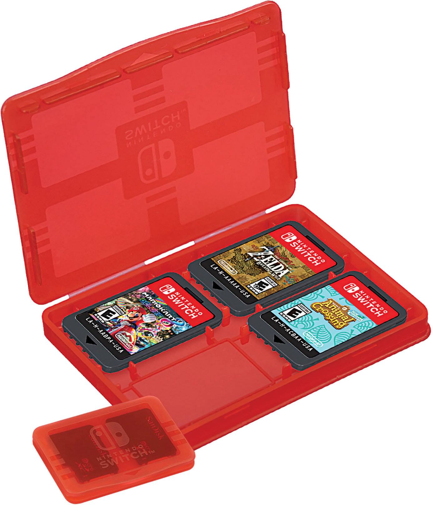 Alt View 19. RDS Industries - Game Traveler Deluxe Travel Case for Nintendo Switch Lite - Gray.