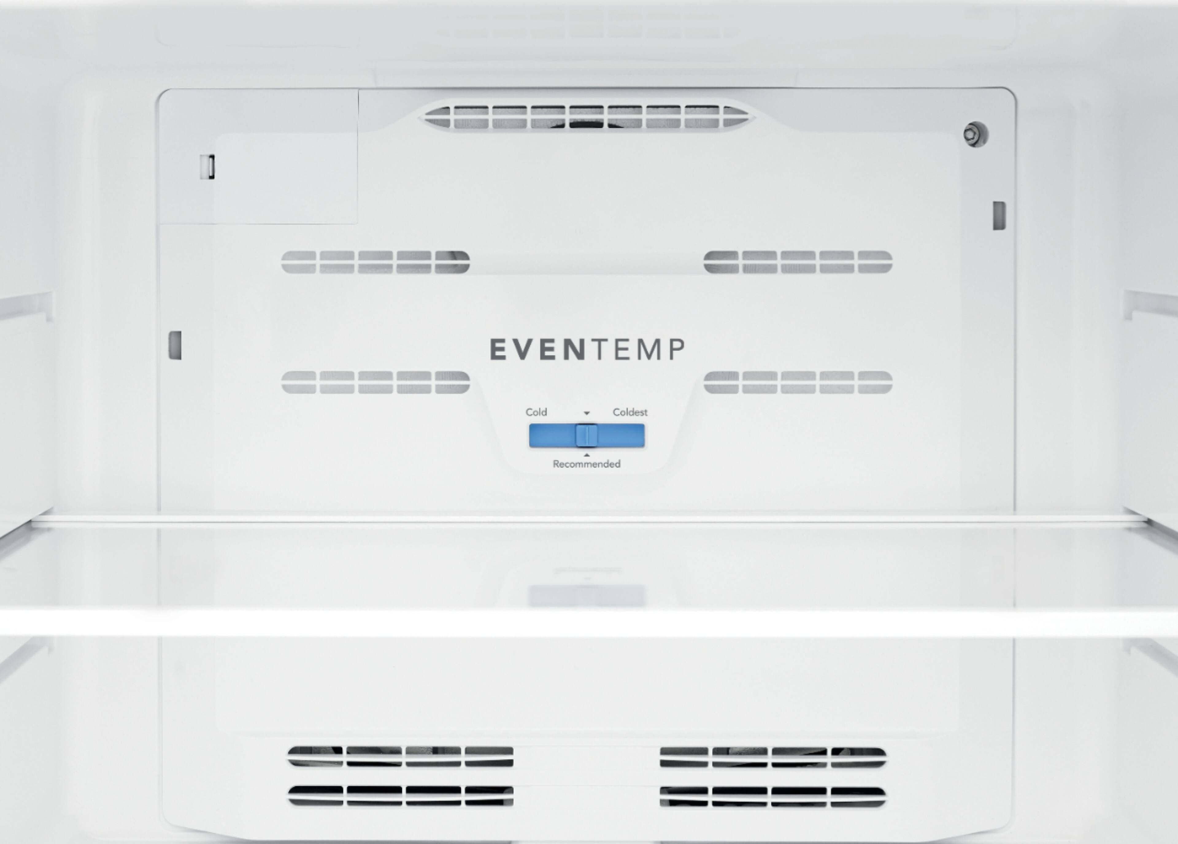Alt View 12. Frigidaire - 18.3 Cu. Ft. Top-Freezer Refrigerator - Stainless Steel.