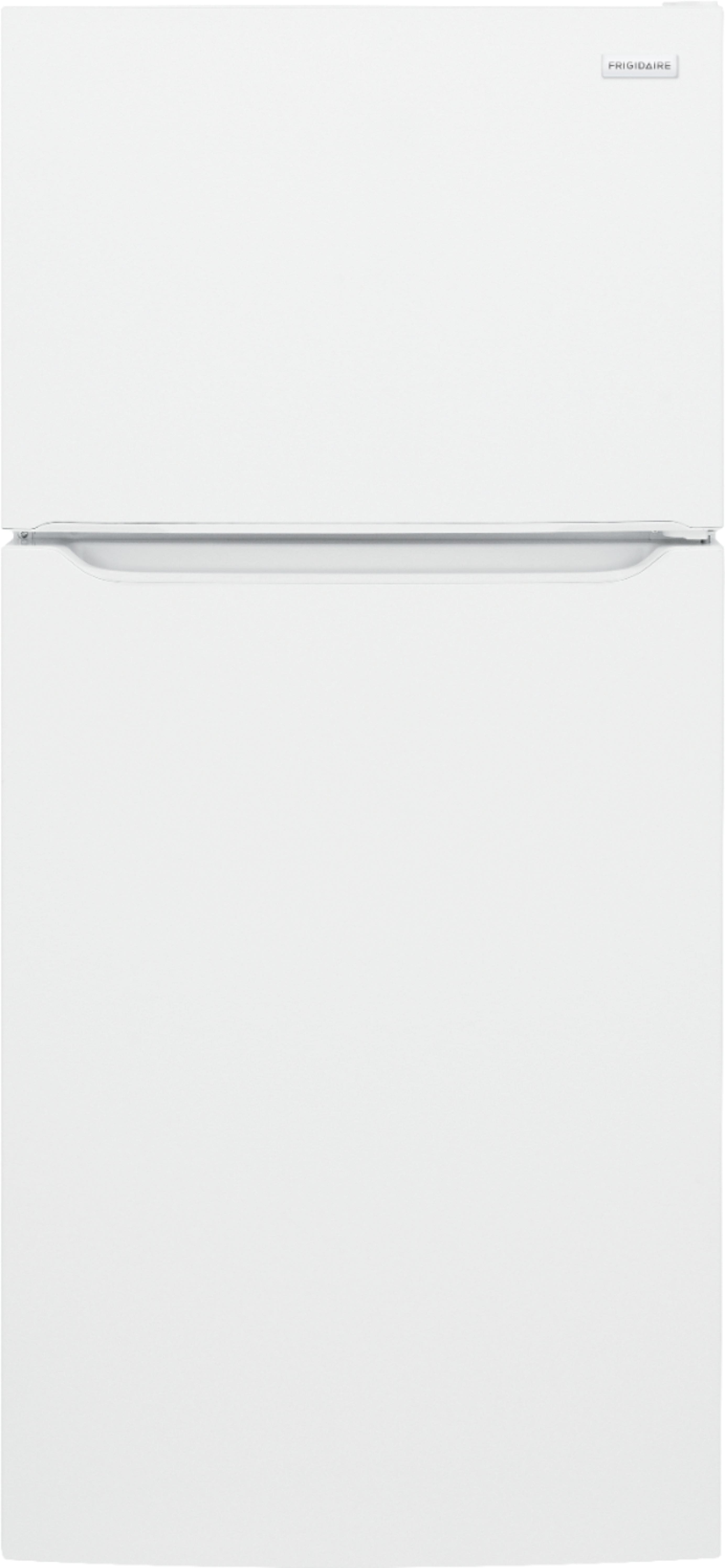 Frigidaire - 18.3 Cu. Ft. Garage Ready Top-Freezer Refrigerator - White - Front_Zoom