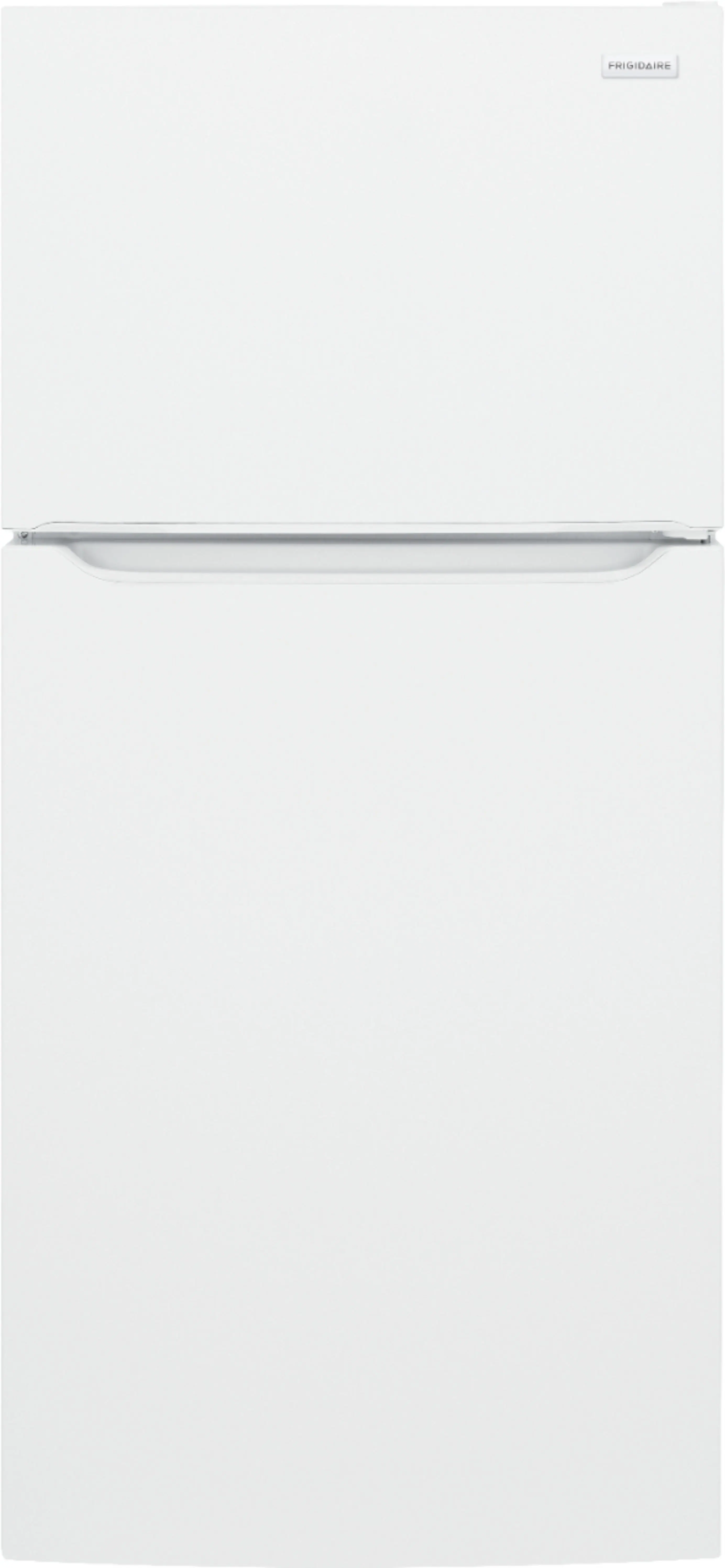 Front. Frigidaire - 18.3 Cu. Ft. Top-Freezer Refrigerator - White.