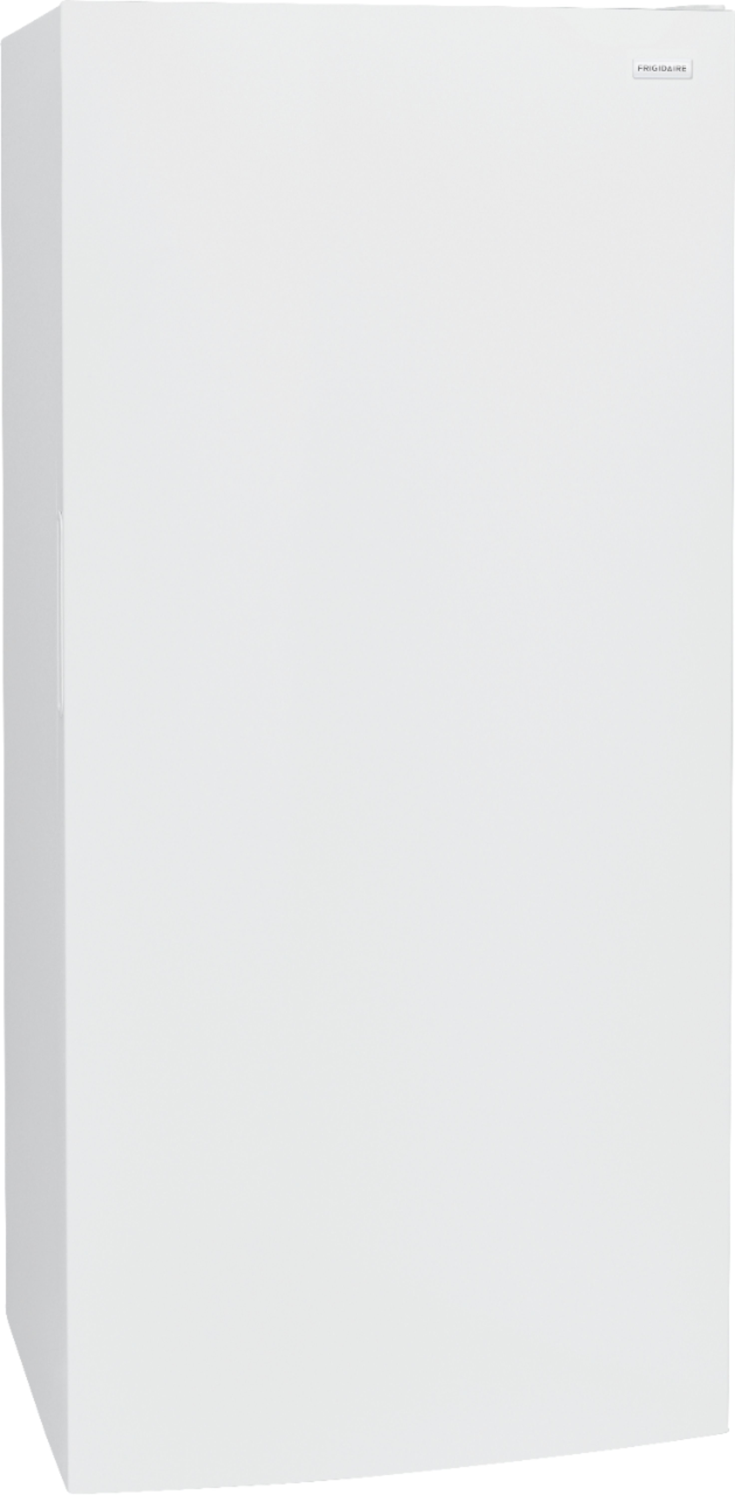 Angle View: JennAir - 17.0 Cu. Ft. Upright Wi-Fi Freezer - Custom Panel Ready
