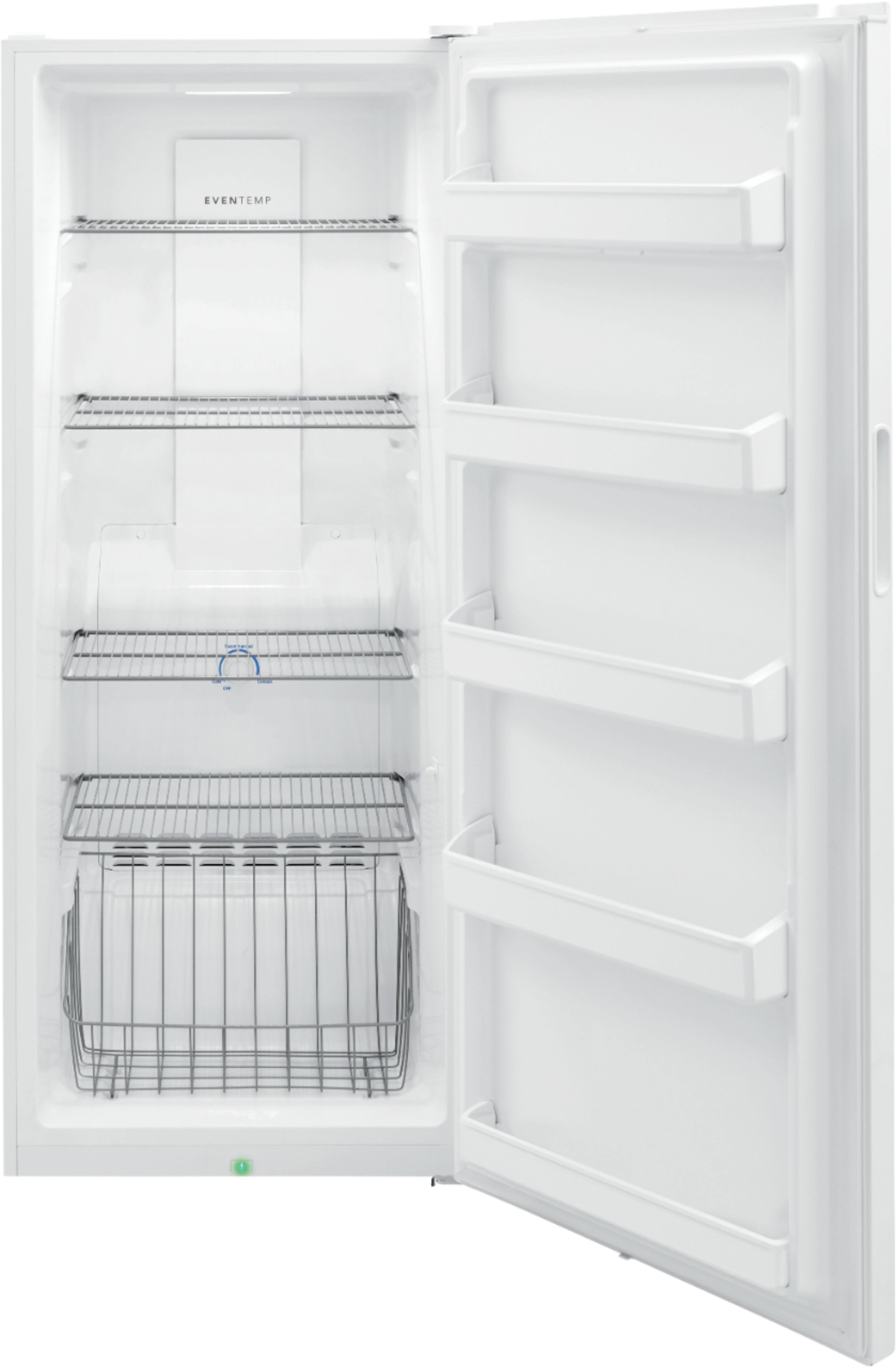 Alt View 2. Frigidaire - 13.0 Cu. Ft. Frost-Free Upright Freezer with Interior Light - White.