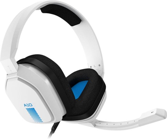 Astro Gaming – A10 Wired Stereo Gaming Headset for PlayStation 5 & PlayStation 4 – White