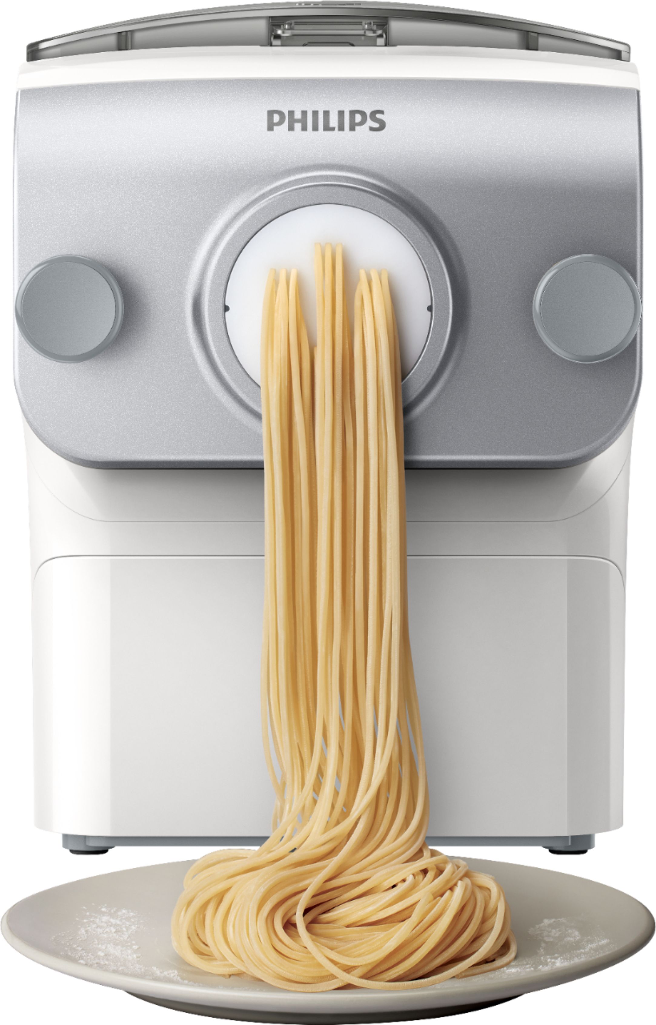 Best Buy: Philips Pasta Maker Plus HR2375/06 White And Silver HR2375/06