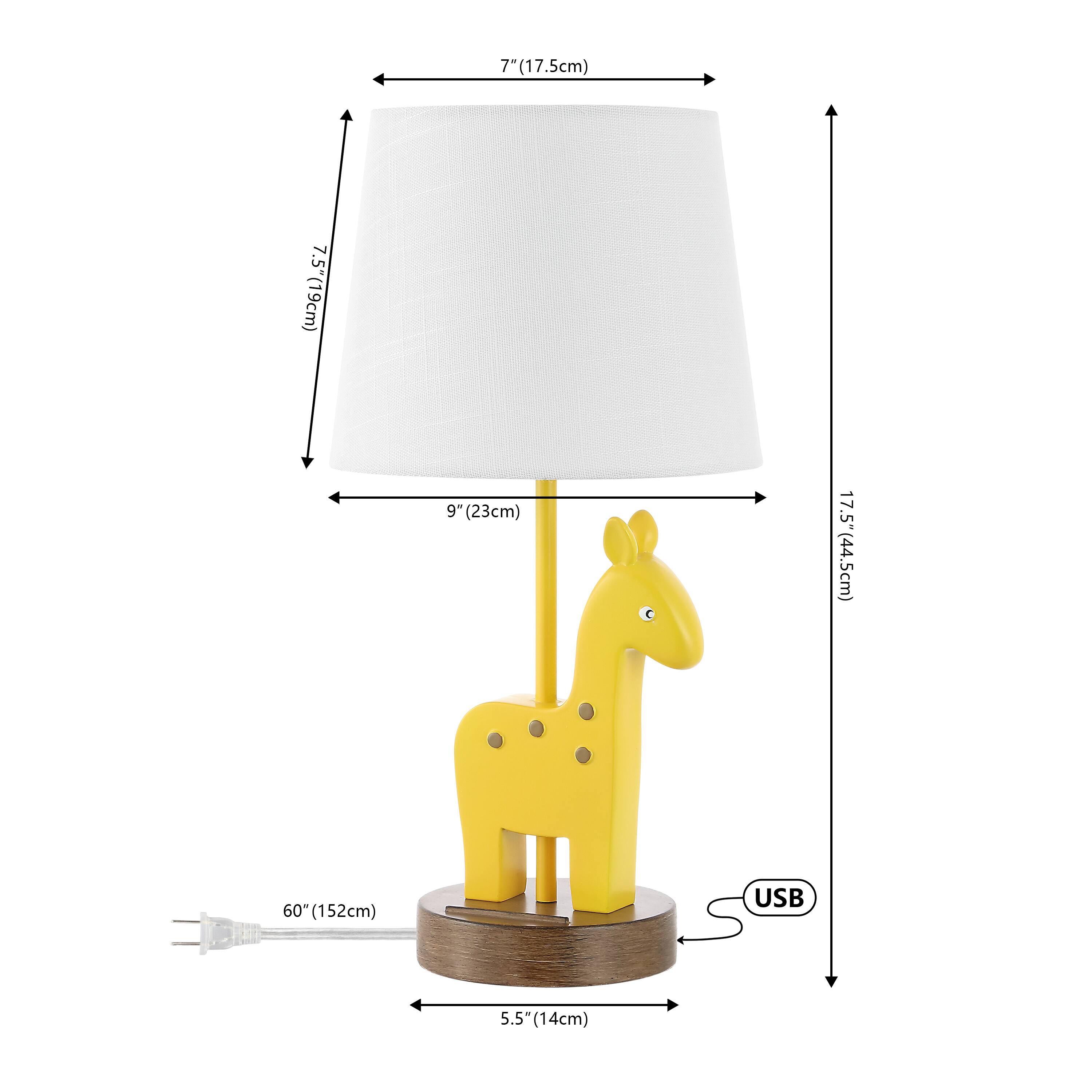 7" (17.5cm)  
7.5" (19cm)  
9" (23cm)  
17.5" (44.5cm)  
60" (152cm)  
USB  
5.5" (14cm)