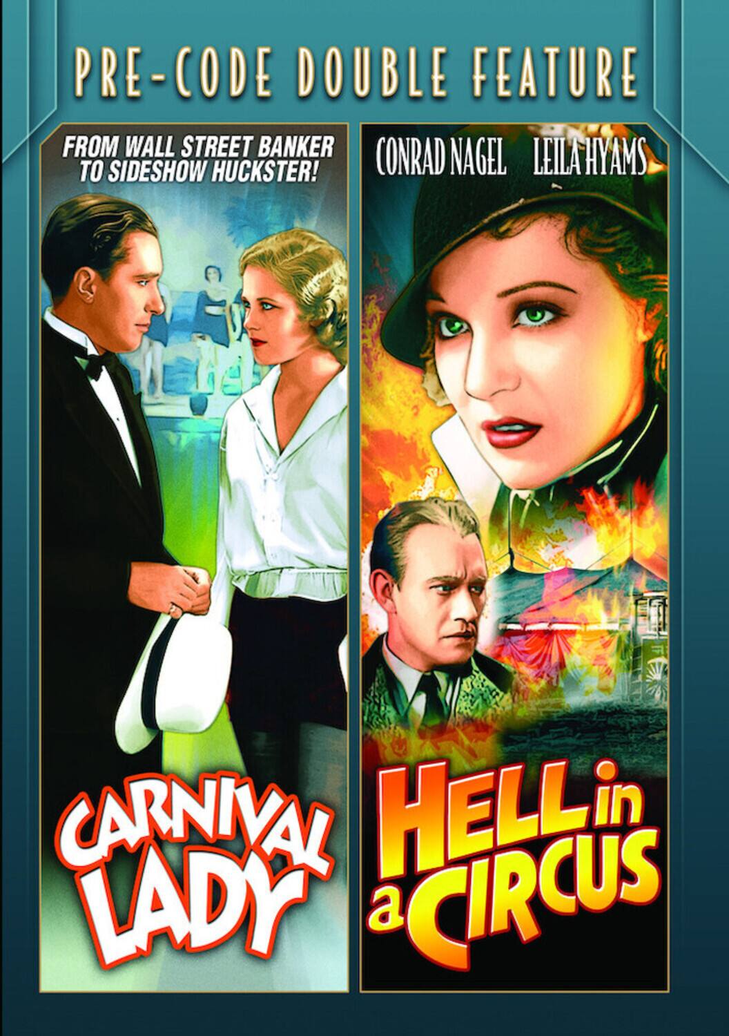 Front. Pre-Code Double Feature: Carnival Lady (1933) / Hell in a Circus (1933)   - DVD.