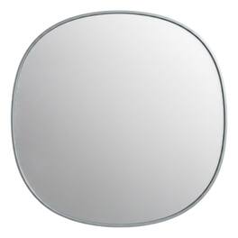 Elegant Decor - Metal Frame Oval Mirror 30x36 Inch - Silver