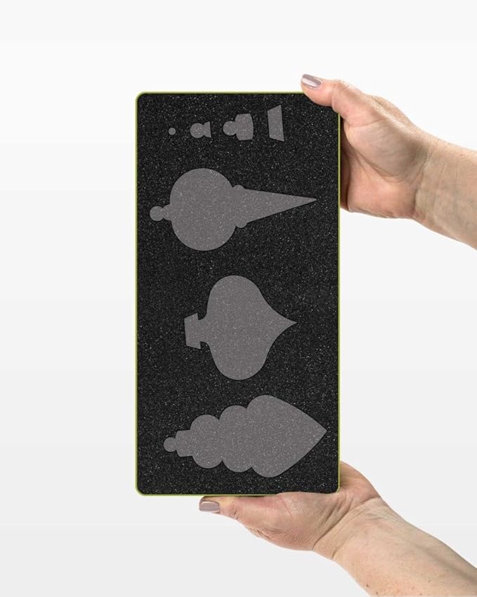 Back. AccuQuilt - GO! Ornaments Medley Die - Black.