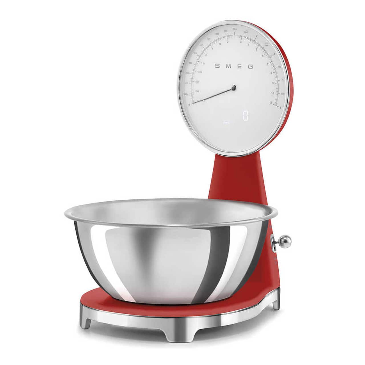 SMEG - 50's Classic Kitchen Scale - Red