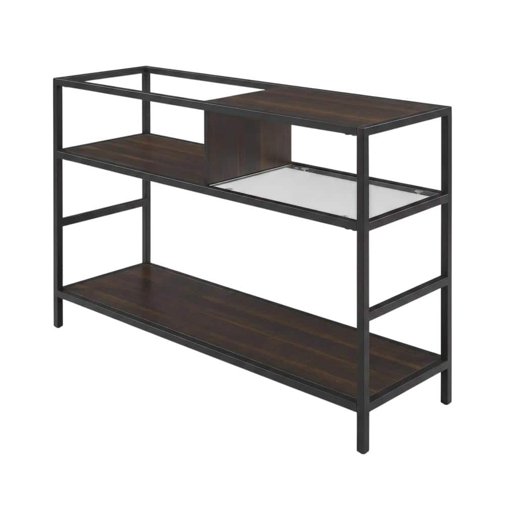 Crosley Furniture - Provo Record Player Stand With Vinyl Storage - Matte Black