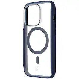 Incipio - AeroGrip Case for MagSafe for iPhone 14 Pro - Midnight Navy/Clear - Blue