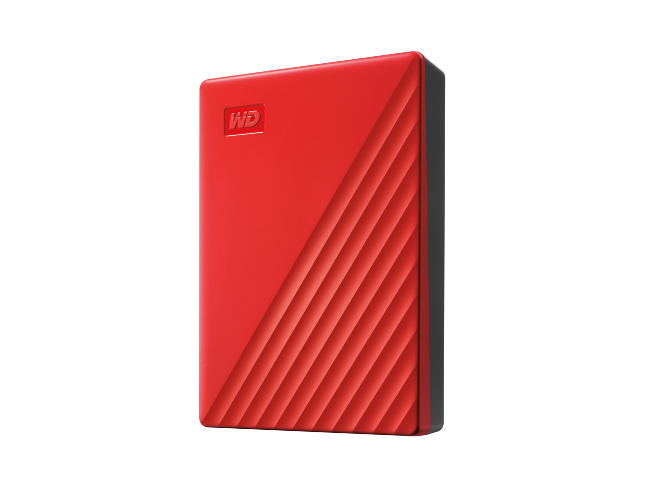 Alt View 1. Western Digital - WD 6TB Portable Storage External Hard Drive  ( WDBR9S0060BRD-WESN ) Red - Red.