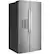 Alt View 27. GE - 36 in. Wide 27.7 Cu. Ft. Smart Side-By-Side Refrigerator with LED Light Walls and Extra Tall Dispenser - Stainless Steel.