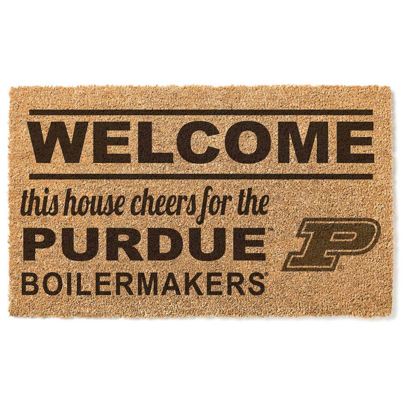 Purdue Boilermakers 18" x 30" Welcome Doormat