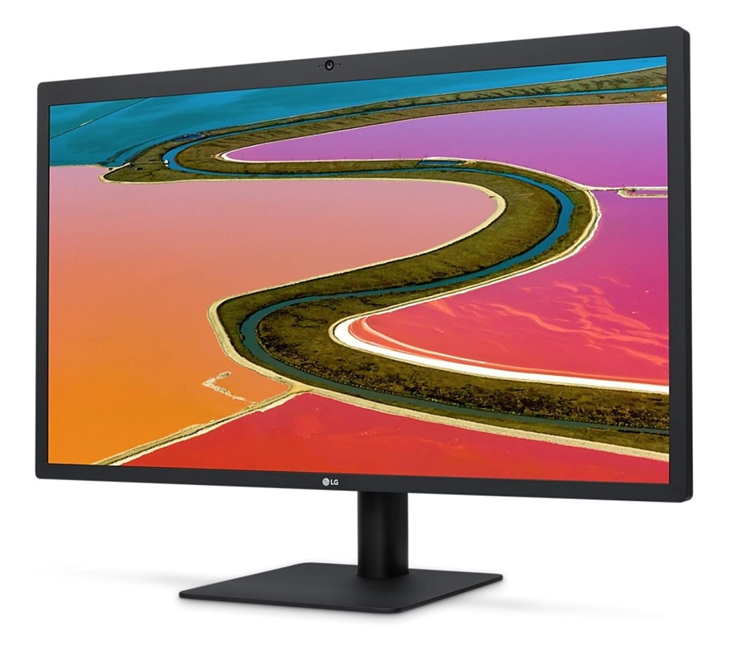 Alt View 6. LG - LG 27" Class Ultrafine 5K IPS LED Monitor (27" Diagonal) + Cleaning Kit + HDMI-to-USB-C Thunderbolt 3 Adapter + 2 Year E - USB-C Thunderbolt to HDMI Kit.