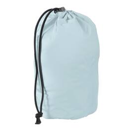 Unique Bargains - Stuff Sack, Sleeping Bag Storage Sack, Waterproof Outdoor Storage, Ultralight Portable Drawstring, 4x8In, for Camping - Light Blue