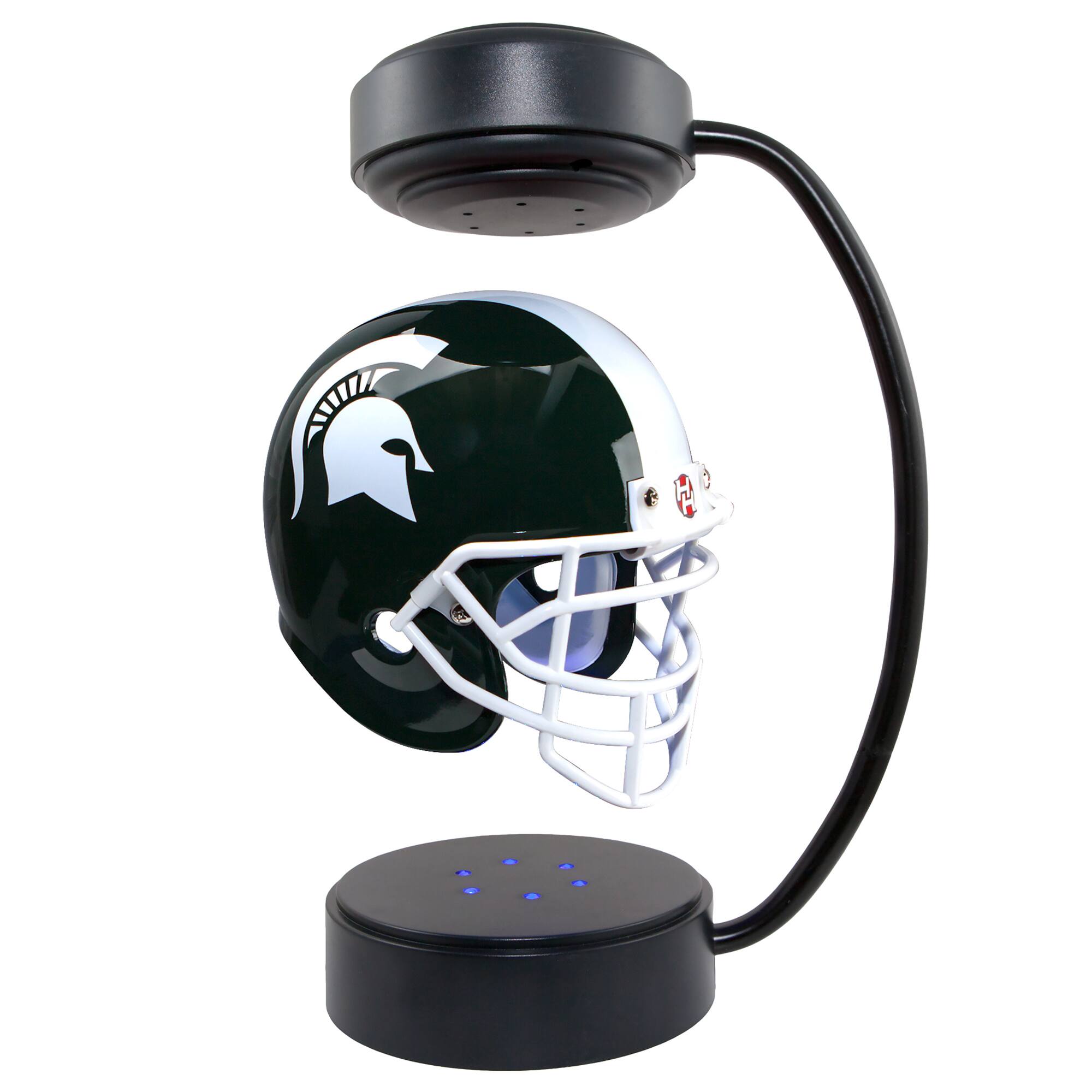 Alt View 2. Pegasus - Michigan State Spartans Hover Team Helmet - Green.