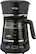 Front. Mr. Coffee - 12-Cup Coffee Maker with LED Display - Black/Chrome.