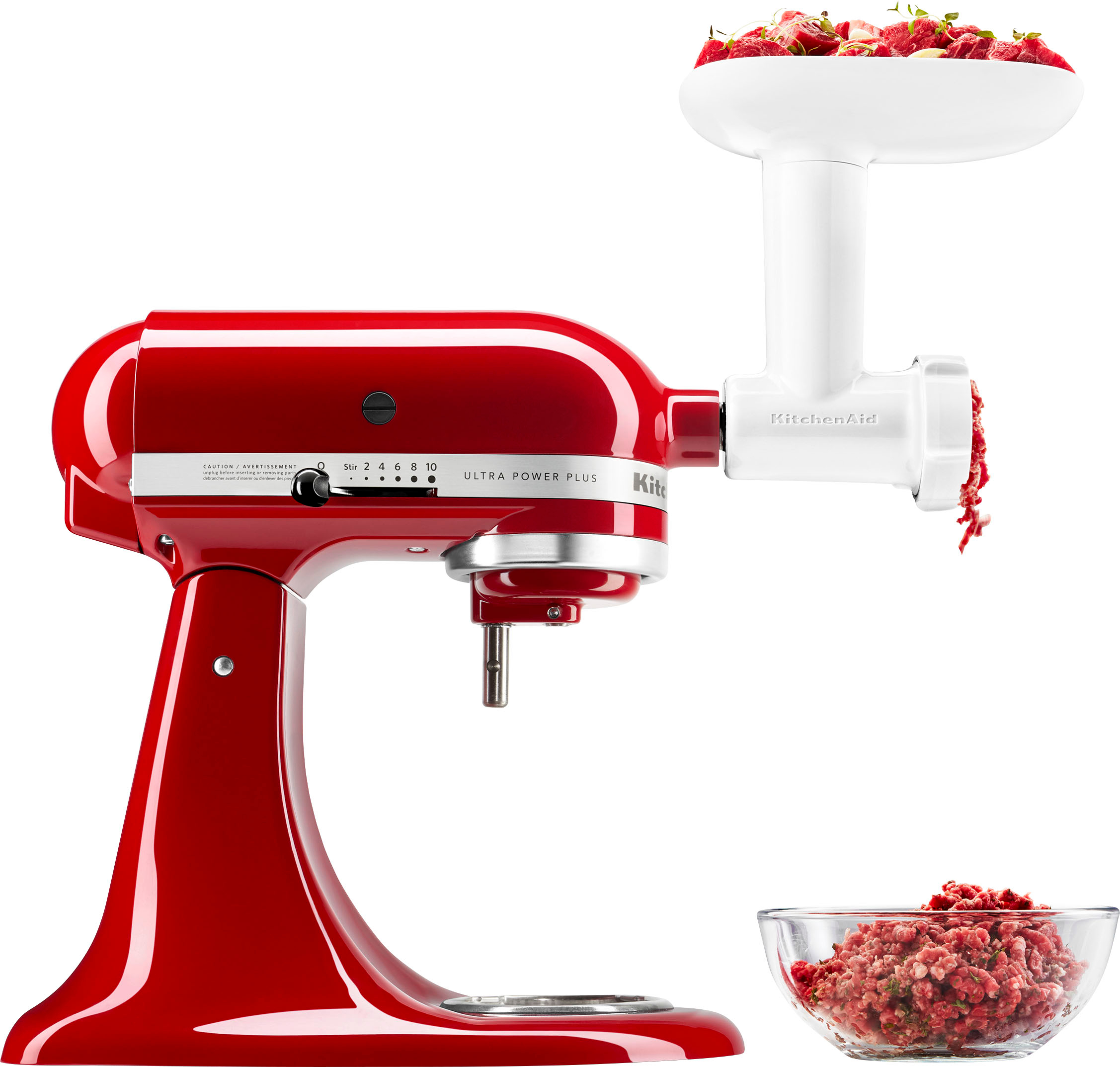 Gdrtwwh Food Grinder Attachment Compatible with All KitchenAid