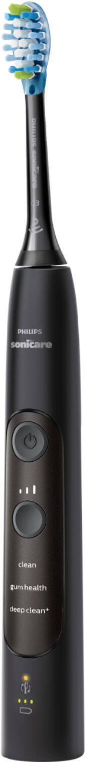 Alt View 11. Philips Sonicare - Sonicare ExpertClean 7300 Rechargeable Toothbrush - Black.