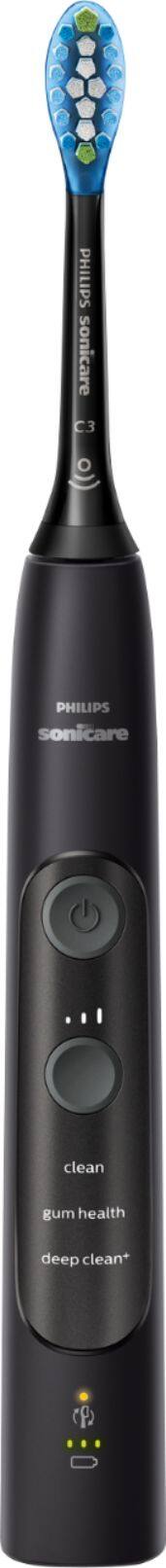 Alt View 12. Philips Sonicare - Sonicare ExpertClean 7300 Rechargeable Toothbrush - Black.