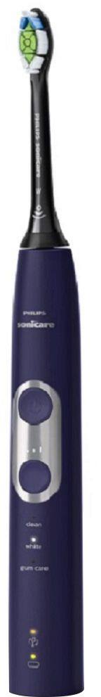 Alt View 12. Philips Sonicare - ProtectiveClean 6100 Rechargeable Toothbrush - Deep Purple.
