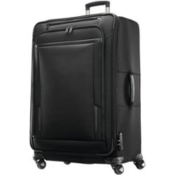Samsonite - Pro 33" Expandable Spinner Suitcase - Black - Front_Zoom