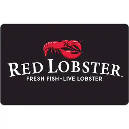 Front. Red Lobster - $25 Gift Card.
