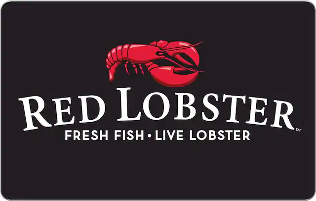 Front. Red Lobster - $50 Gift Card.